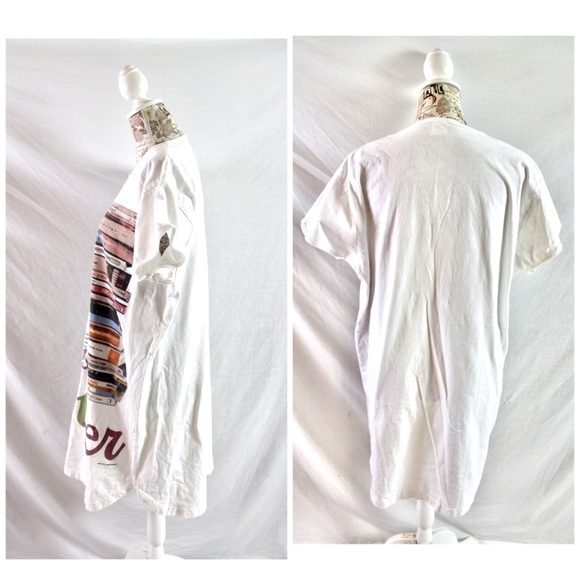 Oversized Tee Shirt One Good Book Bibliophile OS - Picture 2 of 9